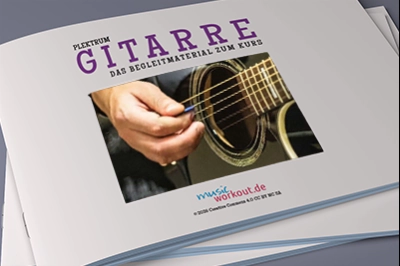 Materialsammlung von musicworkout.de für den CAGED Online-Kurs